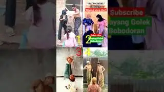 pilih yang paling lucu _ wayang wayangan viral, wayang wong