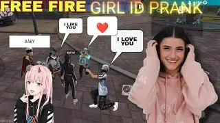 FREE FIRE GIRL ID PRANK PART 2 🤣😂