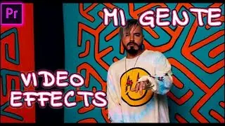 J. Balvin, Willy William - Mi Gente | Cartoon effect | Premiere pro CC 2017 | Tutorial