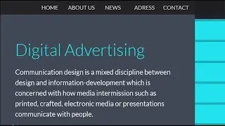 Create a Beautiful Business Website using html css and javascript Part1
