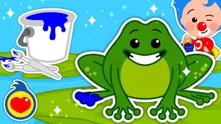 ¡A Limpiar el Pie Del Sapo!  | Aprender Colores con La Canción del Sapo #1 |  Plim Plim