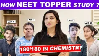 Neet 2024 Topper’s Strategy | 180/180 in Chemistry#akanshakarnwal #neet2024