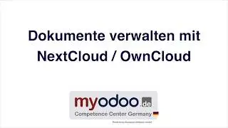 Dokumentenverwaltung NextCloud / OwnCloud in Odoo 10
