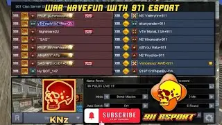🔴 Point Blank Clan War -  TOKxKNz VS 911 Esport || HaveFun enjoy the games || Point Blank Indonesia