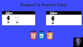 How to Create a Product Filter with HTML, CSS, JS (2022) | JavaScript Tutorial
