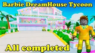 Roblox Barbie DreamHouse Tycoon All Houses are Completed