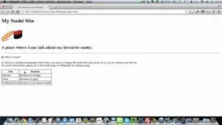 HTML - 12. Table headers and caption tags