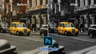 How to create color splash effect in photoshop |  Color Splash Effect  | Adobe Photoshop CC