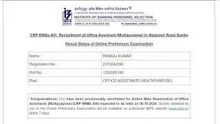 IBPS RRB Clerk Result 2024 Kaise Dekhe ? How TO Check IBPS RRB Clerk Result 2024?