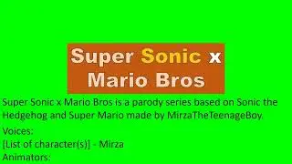 Super Sonic X Mario Bros outro