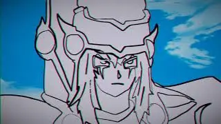 Dark Paladin vs Choas Empire Dragon (Yu-Gi-Oh animation)