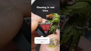 What does GLAZING actually look like? (Real-time footage!) #PffFFF