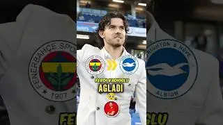 FERDİ KADIOĞLU VEDA VİDEOSUNDA AĞLADI 🥹 #ferdikadioğlu #brighton #futbol