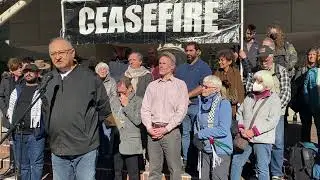 Press Conference, Portland Palestinians and Jews Call for Ceasefire, End Blockade of Gaza, Part 2