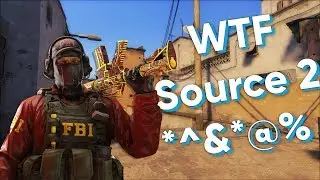 Map Dust 2 at Source 2 | Gabe Follower Map | Source vs. Source 2 Comparison
