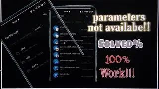 how to access obb folder in android 11|parameters not available | solved |