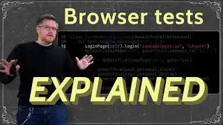 Automated browser tests EXPLAINED in code