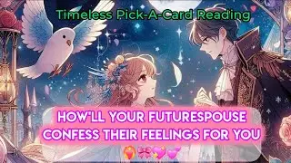 Pick-A-Card FS Reading:-How will🔮Your FutureSpouse🔮Confess Their feelings💓for you?❤️‍🔥🌟💕