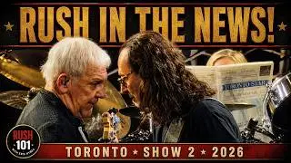 Rush Toronto 2026: Anika Nilles Reads the News During “Working Man” Finale!