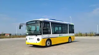 Electric mini city bus
