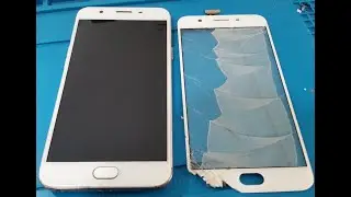 Glass touch digitizer replacement for OPPO F1s