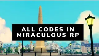 All Codes in Miraculous RP on Roblox (Expired)