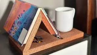 Crafting the Perfect Wooden Book Holder: A DIY Tutorial