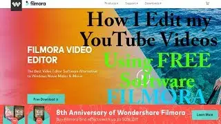 How I Edit My YouTube Videos (Filmora) FREE Software (TAGALOG)