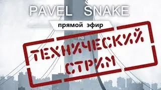 ТЕХНИЧЕСКИЙ СТРИМ | PAVEL SNAKE