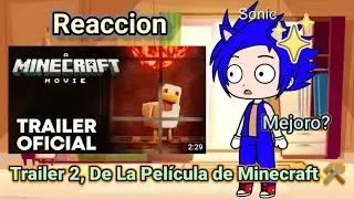 Reaccionó al Segundo Tráiler de la Película de Minecraft 🟩💎🛠️ |Original |Gacha Club |#gacha