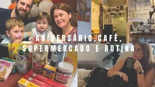 Portugal VLOG: 1 ano da Clara, rotina em casa com crianças e compras de supermercado | Mila Horch