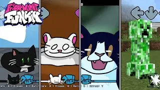 FNF: Vs Maxwell The Cat and his friends // vs meme cat █ Friday Night Funkin' █