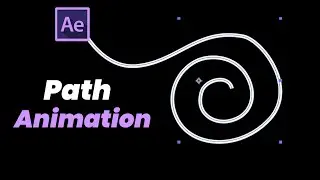 How to make path animation in after effects