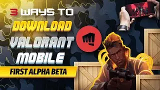 From This 3 WAYS you can get early access of valorant mobile !! beta download