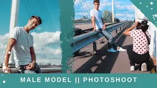Portrait Photoshoot Behind The Scenes || MALE MODEL