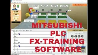 Mitsubishi plc Fx- training software part distribution