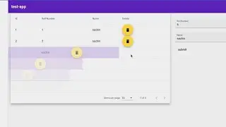 Angular material crud with fadout animation  