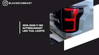 15-20 F150 Halogen to LED Tail Lights