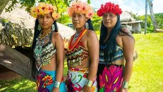 Así es una TRIBU NATIVA DE PANAMÁ - LOS EMBERÁ