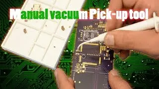 DIY manual vacuum pick-up tool