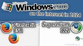 Windows 2000 on the Internet in 2024