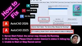 How to Fix Server Start Failed  in LMTOOLS