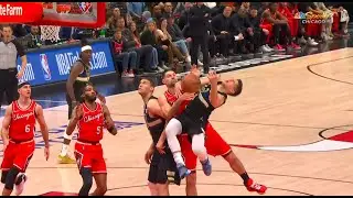 Grayson Allen Had To Laugh After Gets Punched To The Ground By Bulls UFC Moves