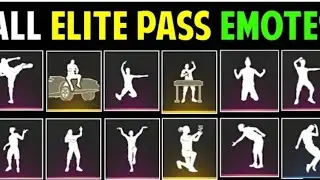 All Elite Pass emotes in free fire || season 1 to 41 || 