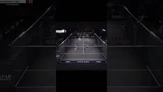 That is a monster level smash #padel #padelhighlights