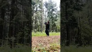 Тренировка Кунг-фу с палкой! #dance #reels #youtube #training #jackiechan #2024