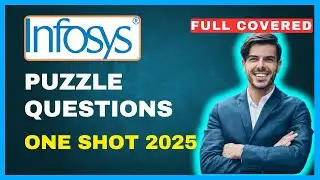 Infosys Puzzle Questions 2025🧠 | Infosys System Engineer 2025 || Infosys hiring 2024