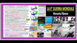 ✅ TUTTA LA 2 GUERRA MONDIALE - riassunto facile e veloce x ripassare (