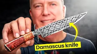 Building A $5,000 Damascus Fighting Knife!