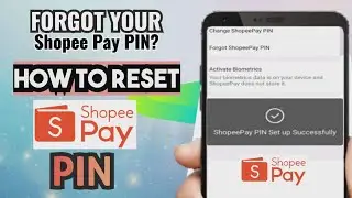 How to Reset & Recover Shopee Pay PIN 2026 | Forgot shopee pay PIN